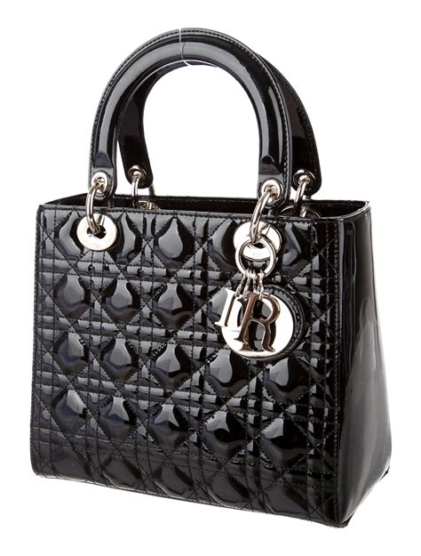 dior lady dior bag black|christian Dior lady handbag price.